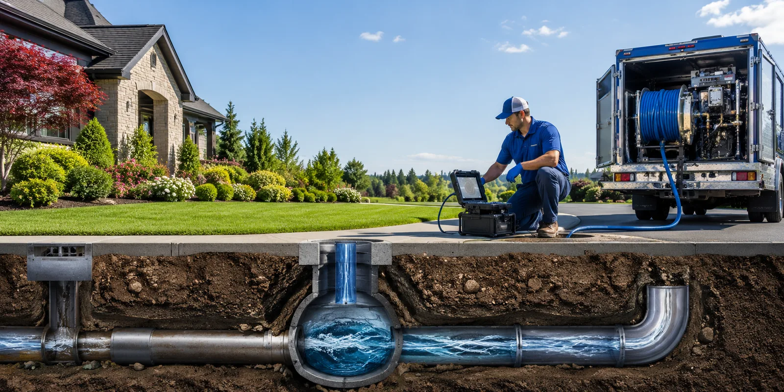 Drainage restoration information for Chesterhill, OH
